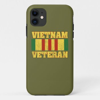 Vietnam Veteran Iphone 11 Case by SGT_Shanty at Zazzle