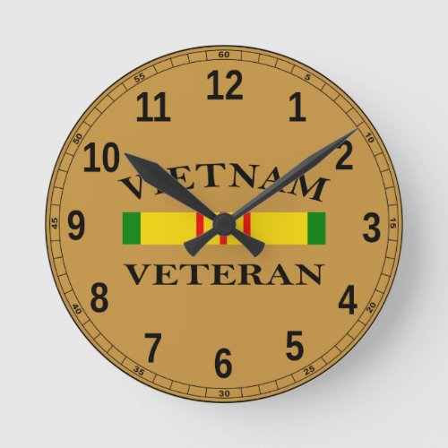Vietnam Veteran Clock