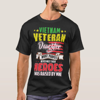 Vietnam Veteran Daughter T Shirt,Vietnam Veteran T-Shirt