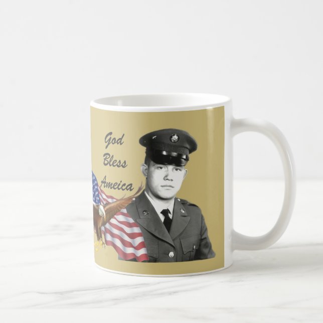 Vietnam Veteran Eagle and Flag Mug (Right)