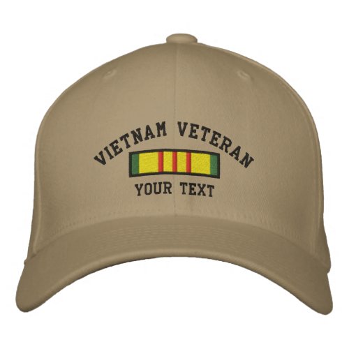 Vietnam Veteran Embroidered Baseball Cap