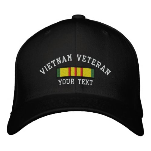 Vietnam Veteran Embroidered Baseball Cap