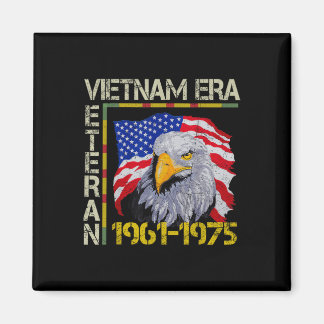 Vietnam Veteran Era 1961 1975 Memorial Flag Magnet