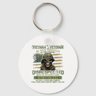 Vietnam Veteran Forgotten By Our Country, Vietnam Keychain