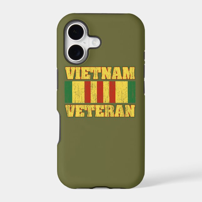 Vietnam Veteran Iphone Case (Back)