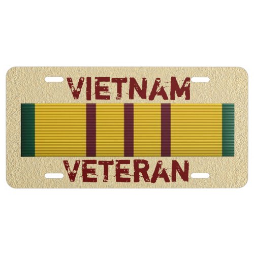 Vietnam Veteran _ license plate