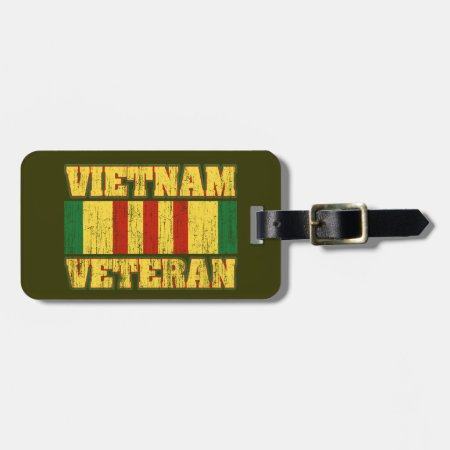 Vietnam Veteran Luggage Tag