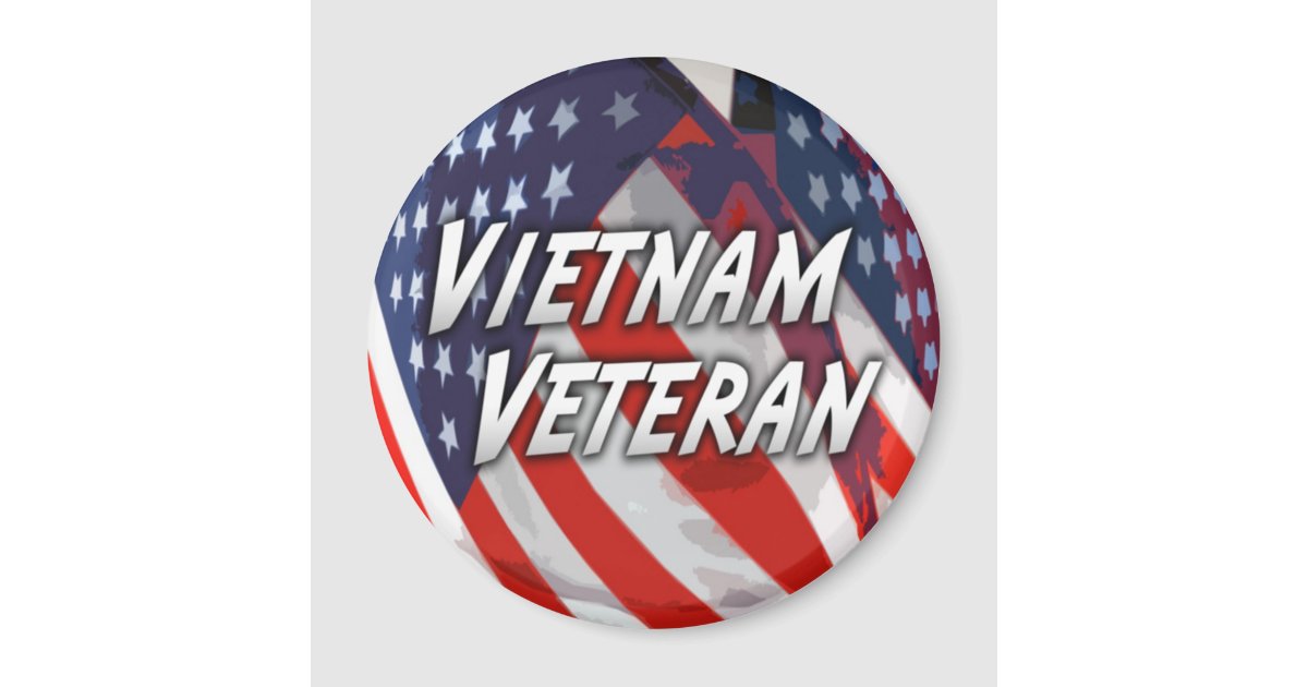 Vietnam Veteran Magnet | Zazzle