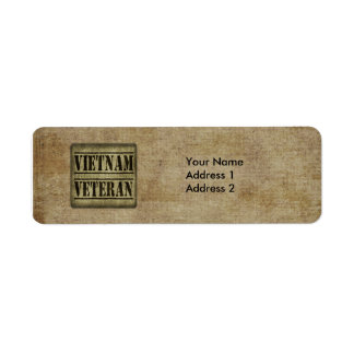 Vietnam Veteran Military Label