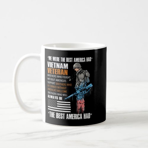Vietnam Veteran Patriotic Army Combat Premium  Coffee Mug