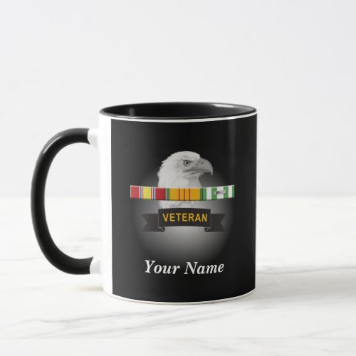 Vietnam Veteran Personalized Gear Mug