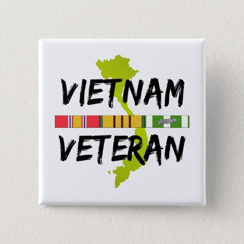 vietnam veteran pinback button