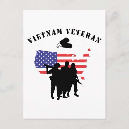 Vietnam Veteran Postcard