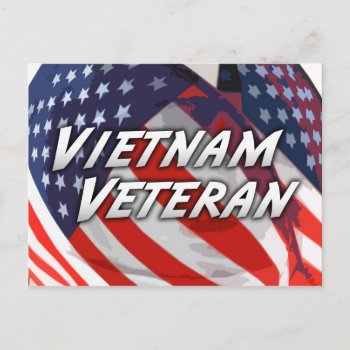 Vietnam Veteran Postcard by thehatch at Zazzle
