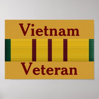 Vietnam Veteran - Poster by ImpressImages at Zazzle