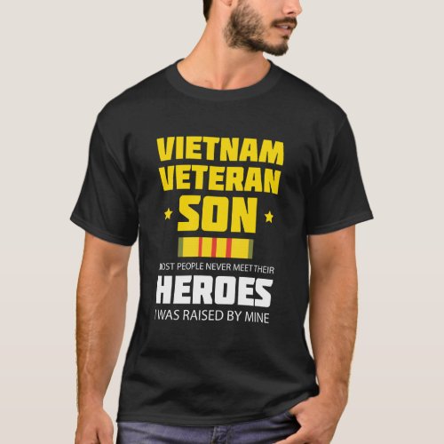 Vietnam Veteran Son Military T_Shirt
