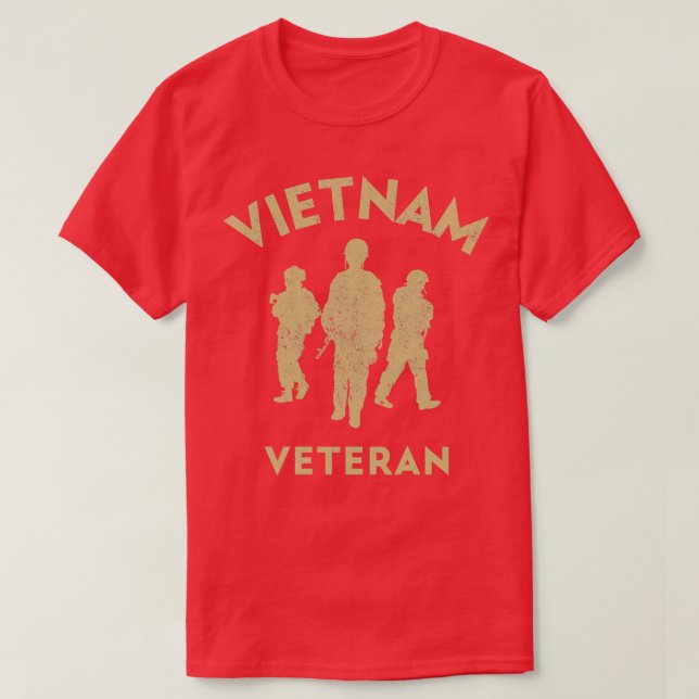 Vietnam Veteran T-Shirt (Design Front)