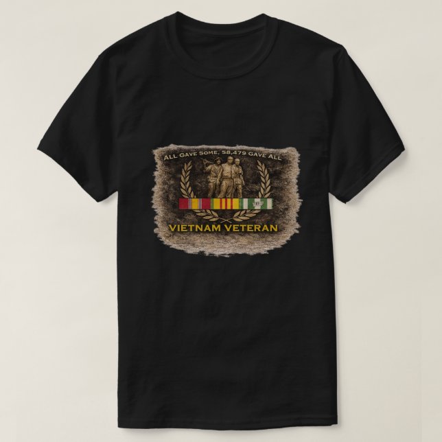 VIETNAM VETERAN T-Shirt (Design Front)
