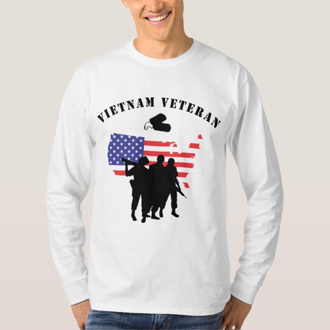 Vietnam Veteran T-Shirt (Front)