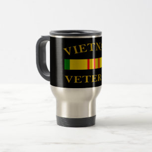 Curved Vietnam Veteran Coffee Mug 