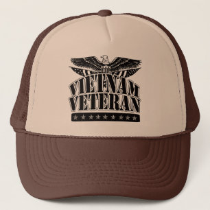 VIETNAM VETERAN TRUCKER HAT