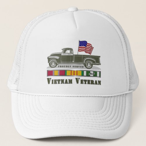Vietnam Veteran Trucker Hat