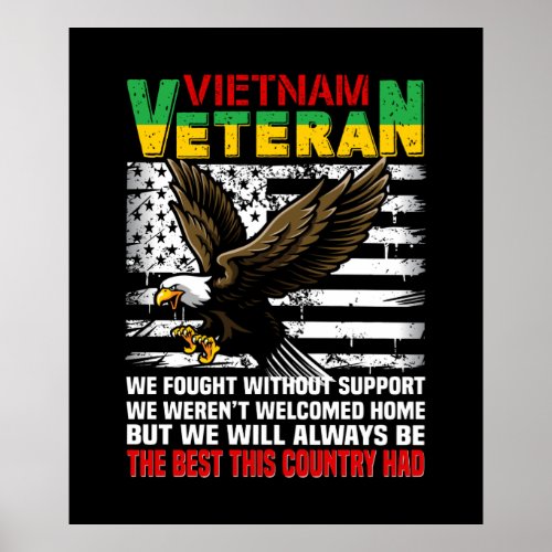 Vietnam Veteran We Will Always Be The Best This Co Poster