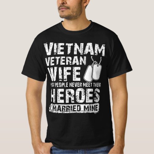 Vietnam Veteran Wife Gear T_Shirt