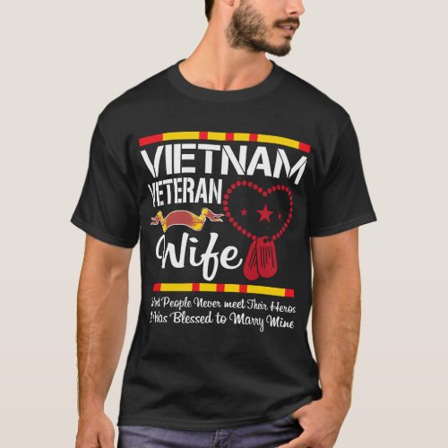Vietnam Veteran Wife T_Shirt