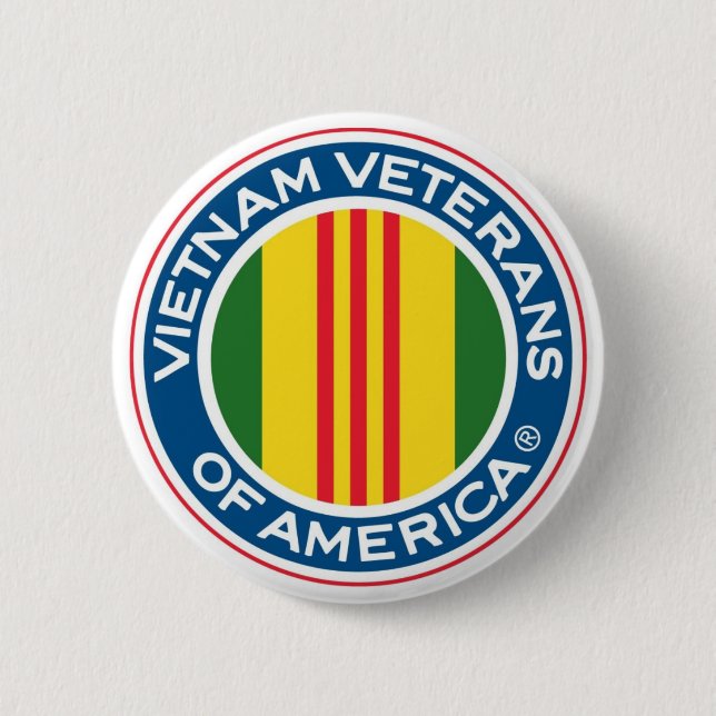 Vietnam Veterans Button (Front)