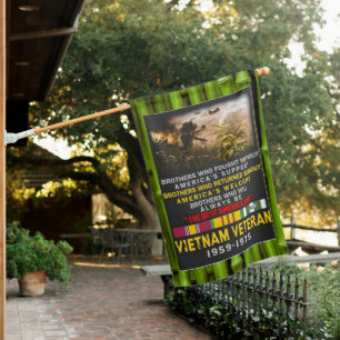 VIETNAM VETERANS HOUSE FLAG