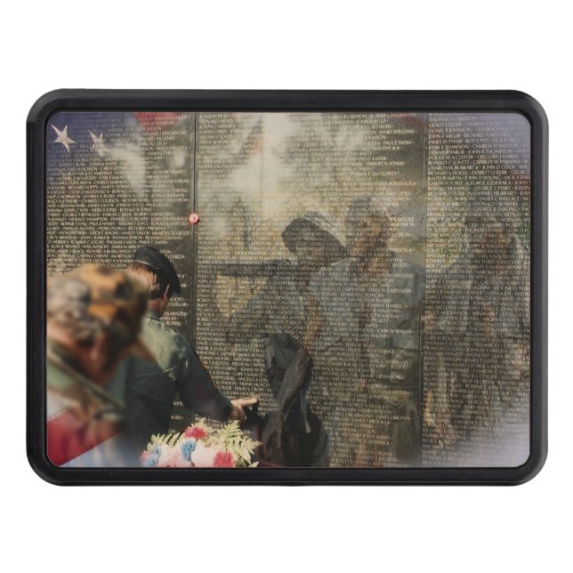 Vietnam Veterans' Memorial Hitch Cover (Front)