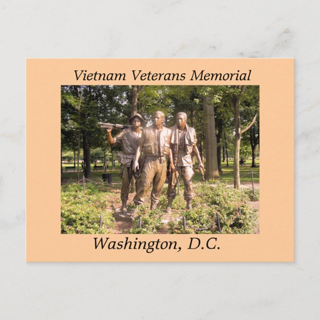 Vietnam Veterans Memorial Postcard (Front)