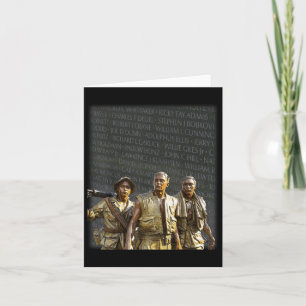 Vietnam Veterans Memorial Wall, Washington Card