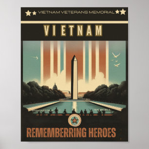 Vietnam Veterans Memorial - Washington, D.C Poster