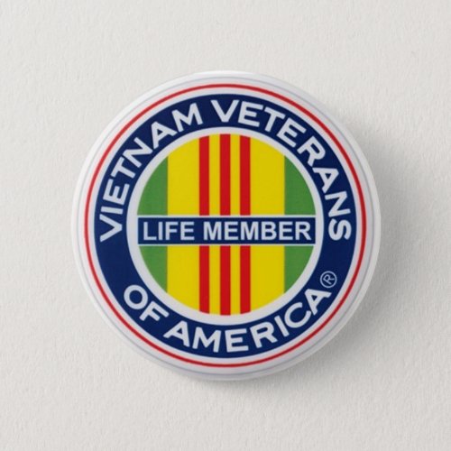 Vietnam Veterans of America Lifetime Member Button