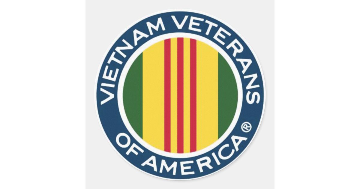 Vietnam Veterans of America Small Stickers | Zazzle