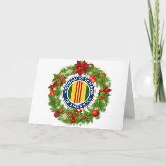 Vietnam Veterans of America Wreath Christmas Card