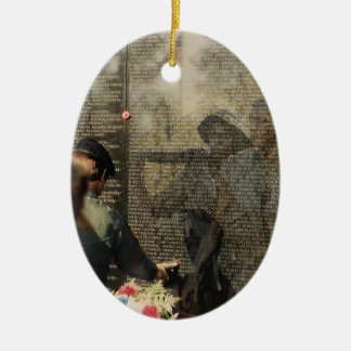 Vietnam Veterans' Tribute Ceramic Ornament