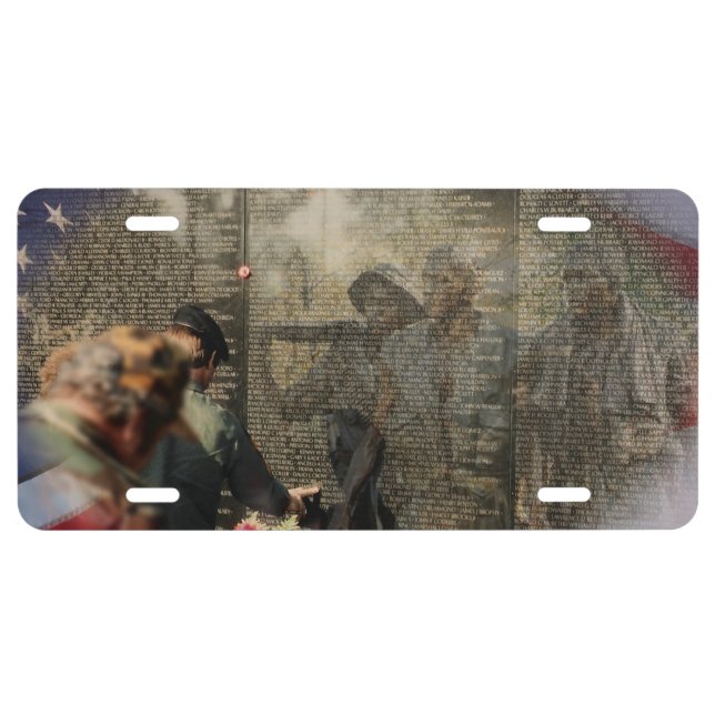 Vietnam Veterans' Tribute License Plate (Front)