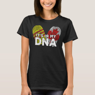 Vietnam Viet Vietnamese Flag Canada Canadian Finge T-Shirt