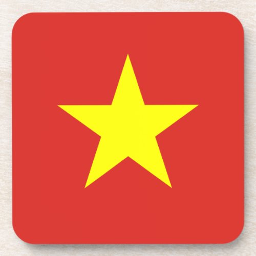 Vietnam â Vietnamese Flag Beverage Coaster