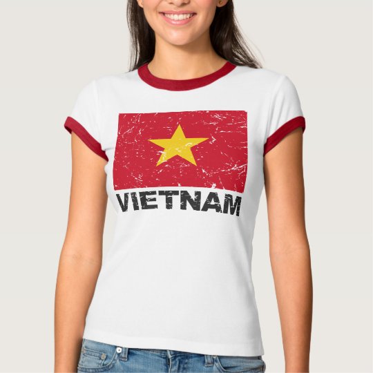 Vietnam Vintage Flag T-Shirt