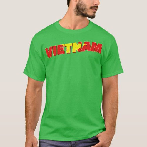 Vietnam vintage style retro souvenir 2 T_Shirt