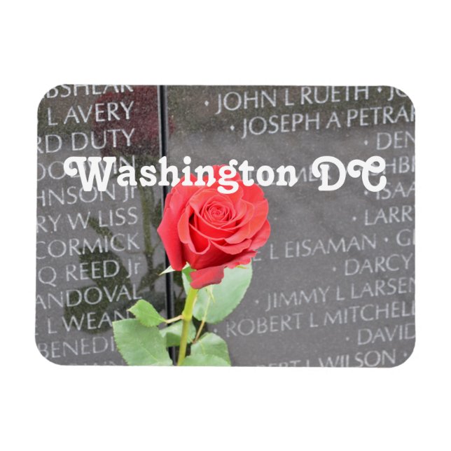 Vietnam Wall Memorial Magnet (Horizontal)