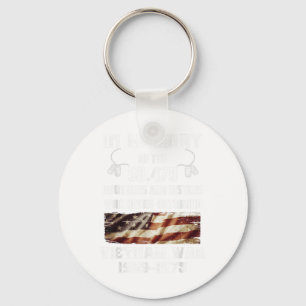 Vietnam War 1959-1975 In Memory Vietnam Veteran Ve Keychain