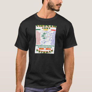 VIETNAM WAR. AMERICAN ARMY VETERAN T-Shirt