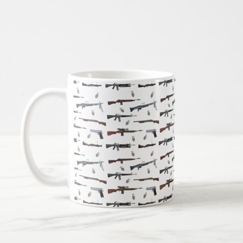 Vietnam War American Weapons Coffee Mug