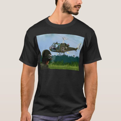 Vietnam War Bell Huey T_Shirt