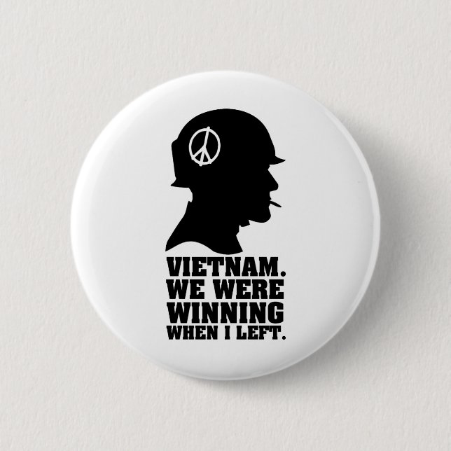 Vietnam War Button (Front)